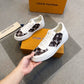 VO - LUV Casual Low White Brown Sneaker