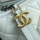 Chanel CO-CO Gabrielle Hobo Bag White For Women 7.8in/20cm