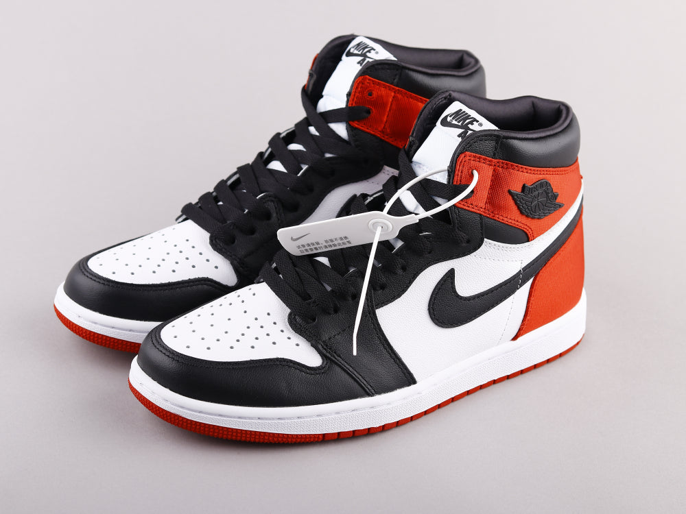 VO - AJ1 red silk black toe