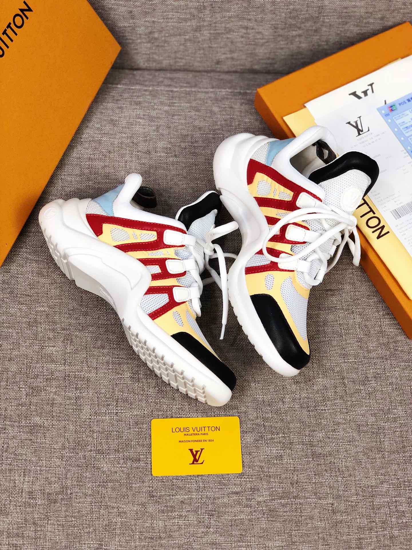 VO - LUV Archlight Red Yellow Sneaker