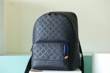 LV Racer Backpack Monogram Shadow Black For Men, Bags 41cm LV M46109