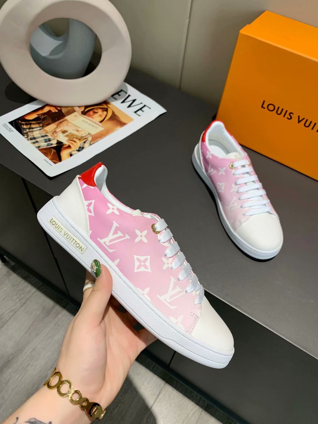 VO - LUV Time Out Orange White Sneaker