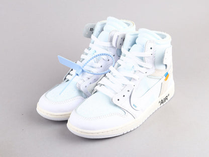 VO -OW x AJ1 Pure White