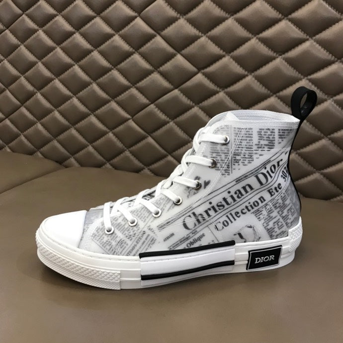 VO - DIR B23 Newspaper HIGH-TOP SNEAKER