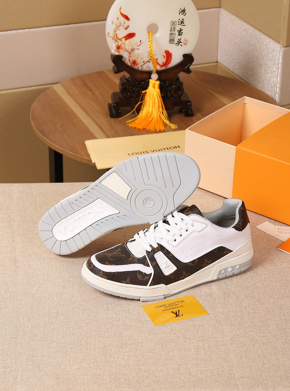 VO - LUV Brown White Sneaker