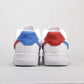 VO - AF1 White red blue snake pattern