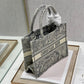 DI Small Book Tote Grey, For Women, Women’s Handbags 26.5cm/10.5in CD