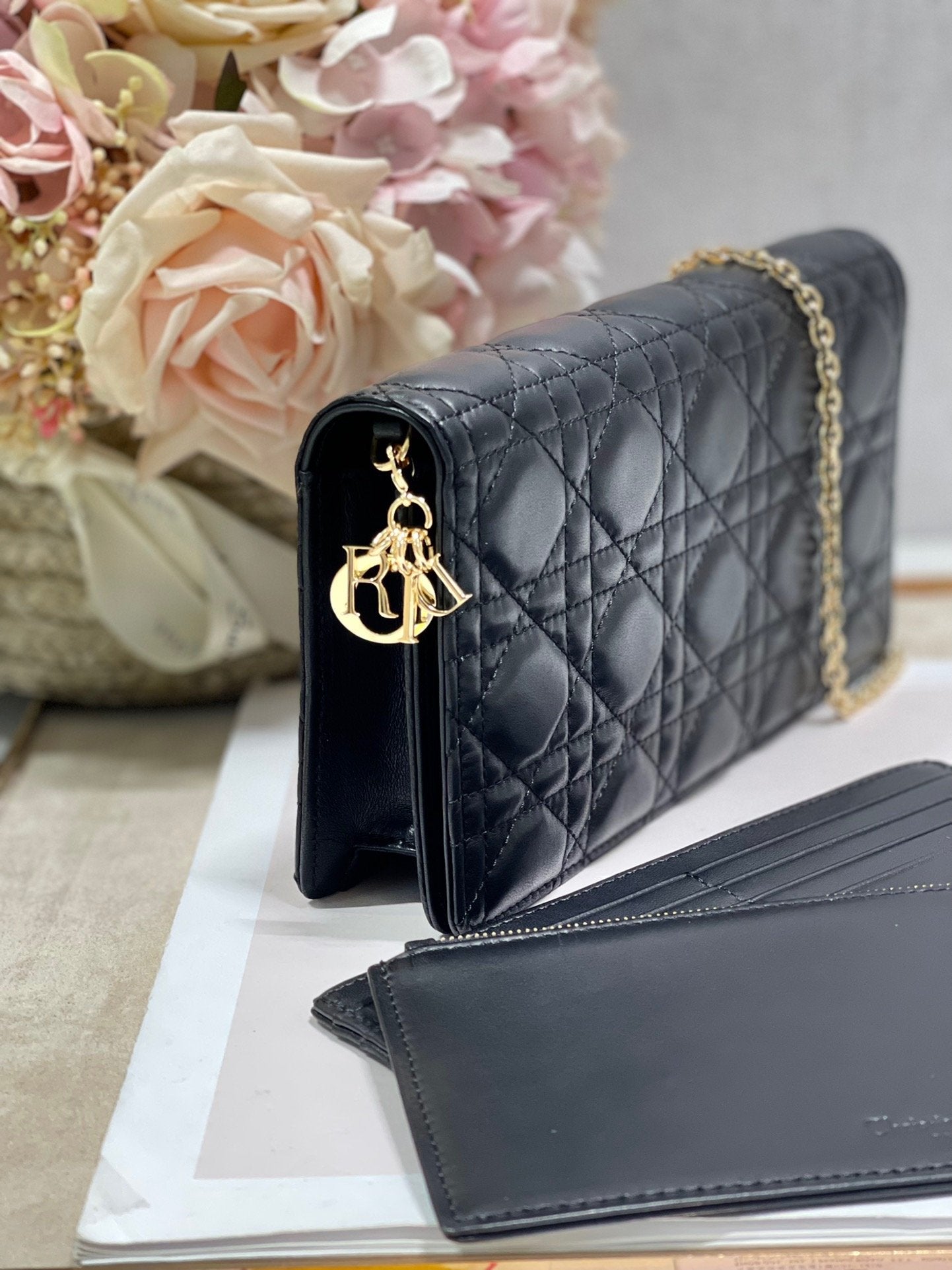 DI Lady Pouch Black, For Women, Women’s Handbags 8.5in/21.5cm CD S0204SLOI_M989