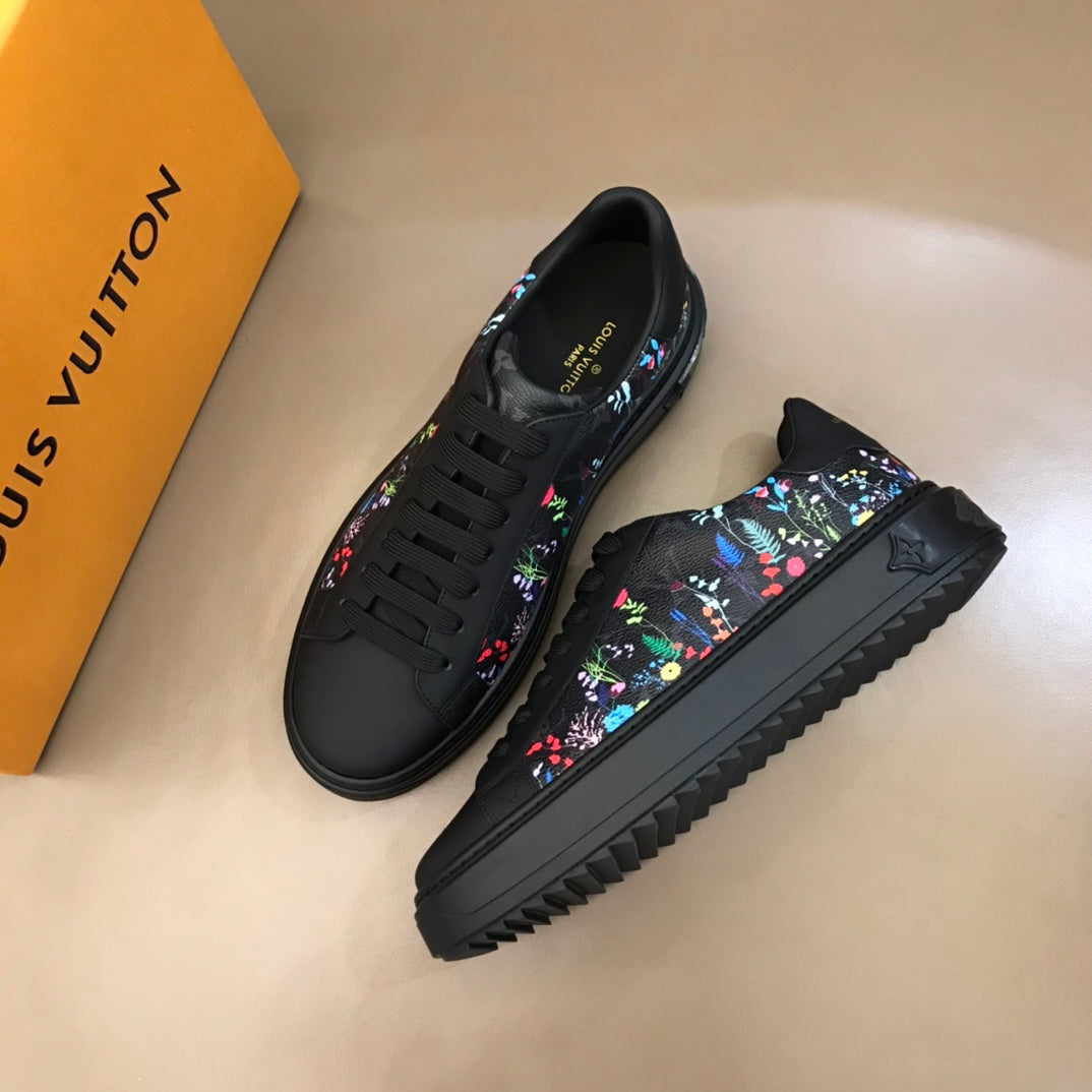 VO - LUV  Time Out Black Yellow Sneaker