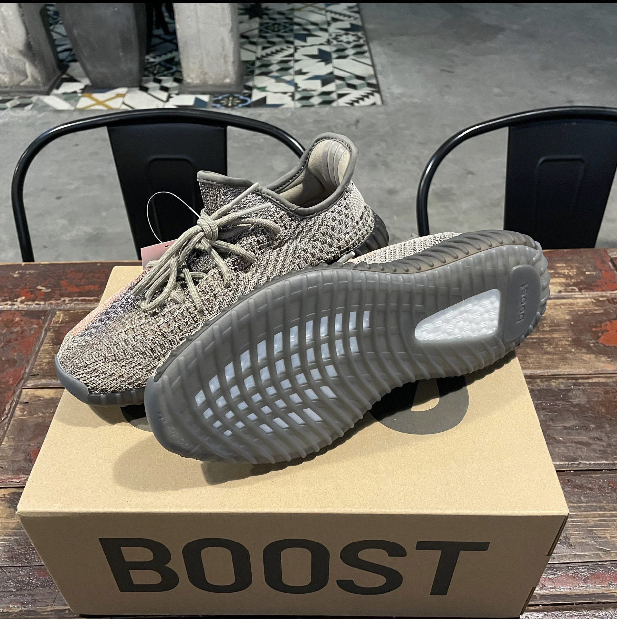 VO -Yzy 350 Volcanic Ash Sneaker