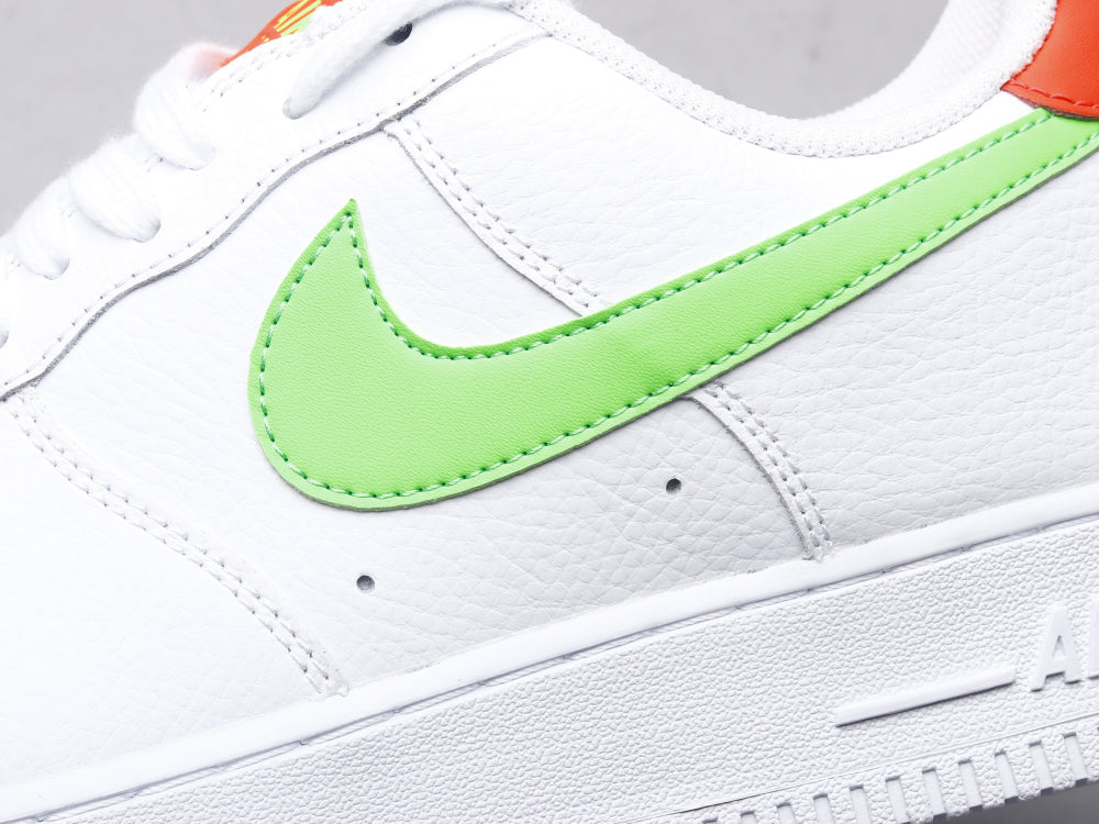 VO - AF1 White powder green low top