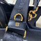 gv Medium G Tote Shopper Bag Canvas Black For Women, Handbags, Shoulder Bags 14.5in/37cm GVC 