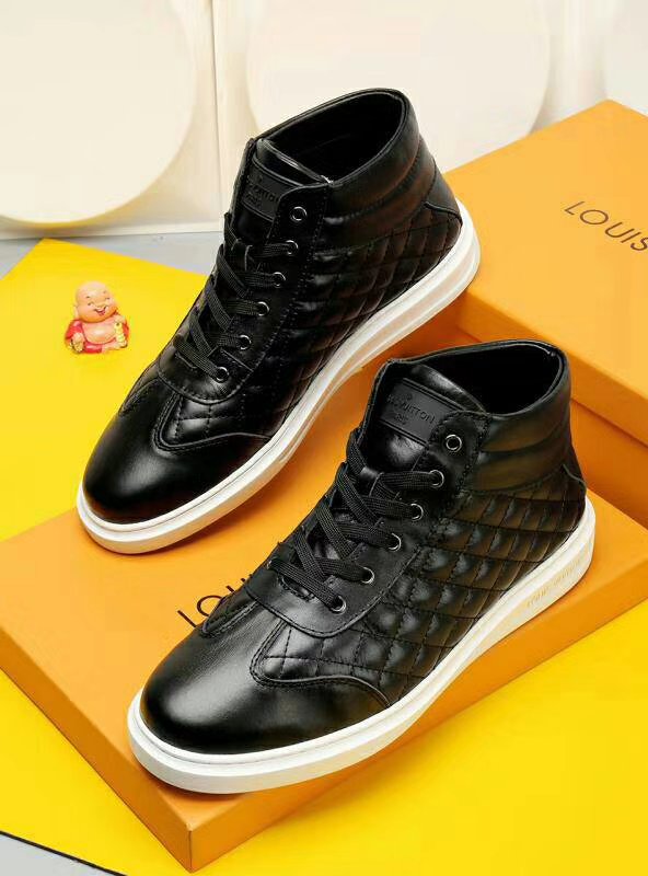 VO - LUV HIgh Top Metal Black Sneaker