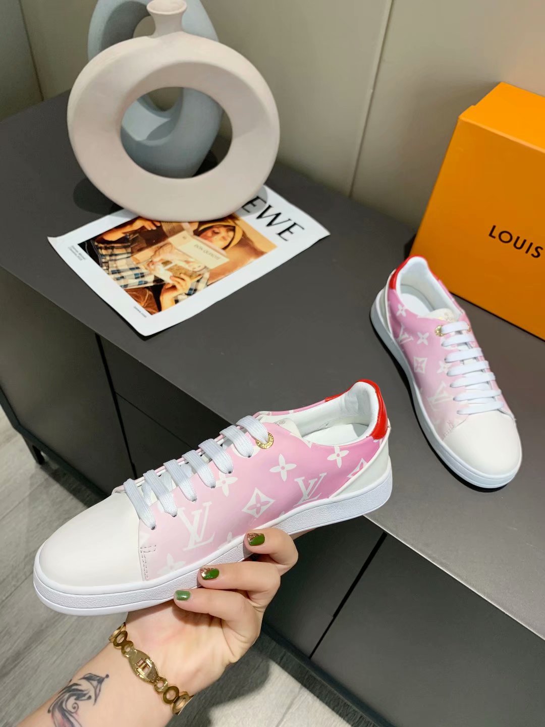 VO - LUV Time Out Orange White Sneaker