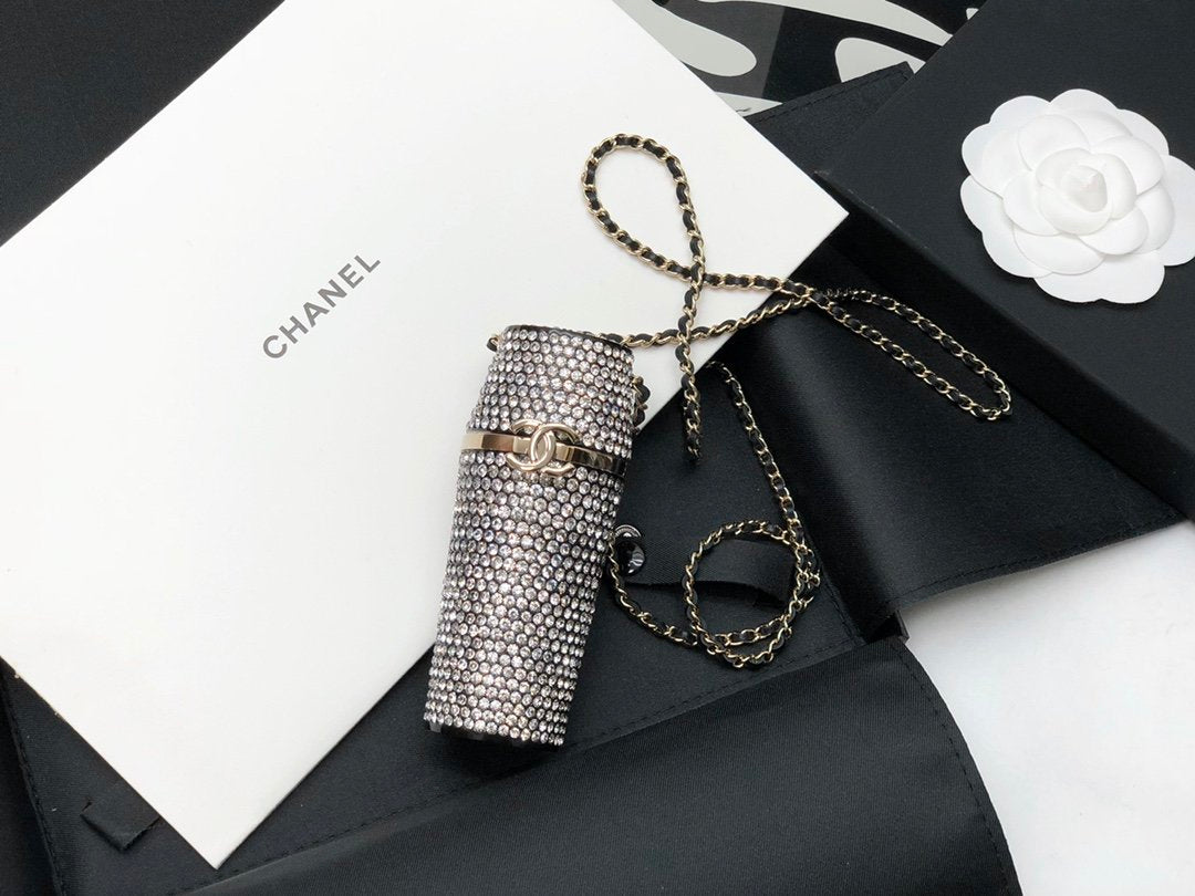 Chanel Embellished Lipstick Case Bag For Women