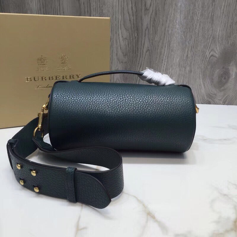 BB Barrel Bag Green For Women, Bags 8.3in/21cm