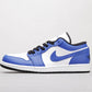 VO - AJ1 white blue lightning