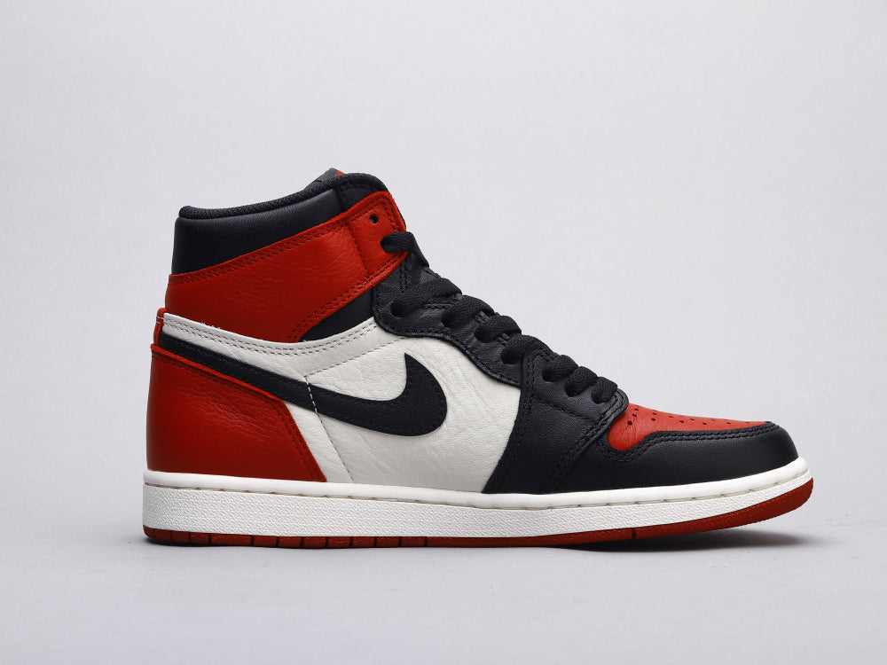 VO - AJ1 black red toe