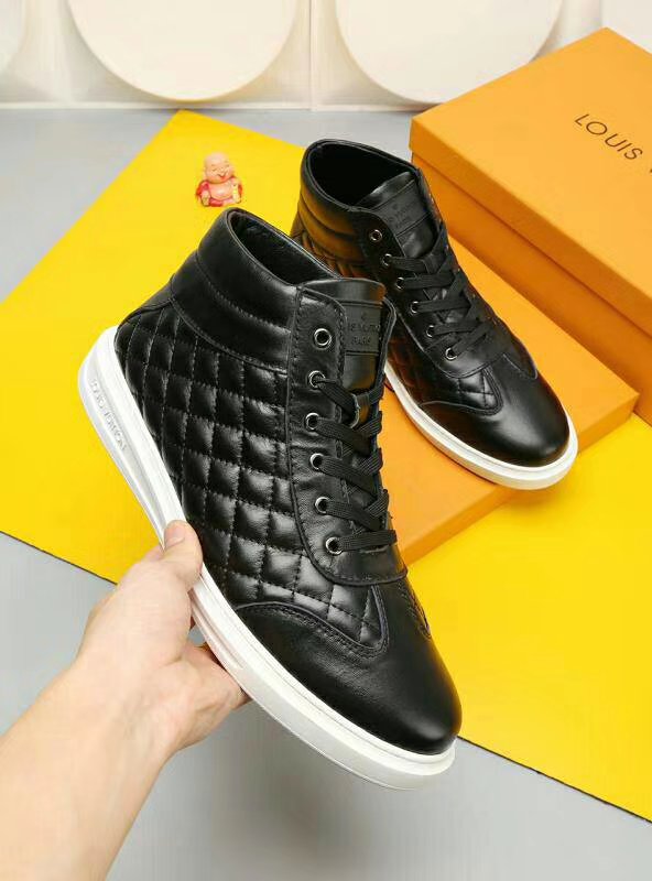 VO - LUV HIgh Top Metal Black Sneaker