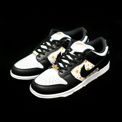 VO -SUP x DUNK black and white gold