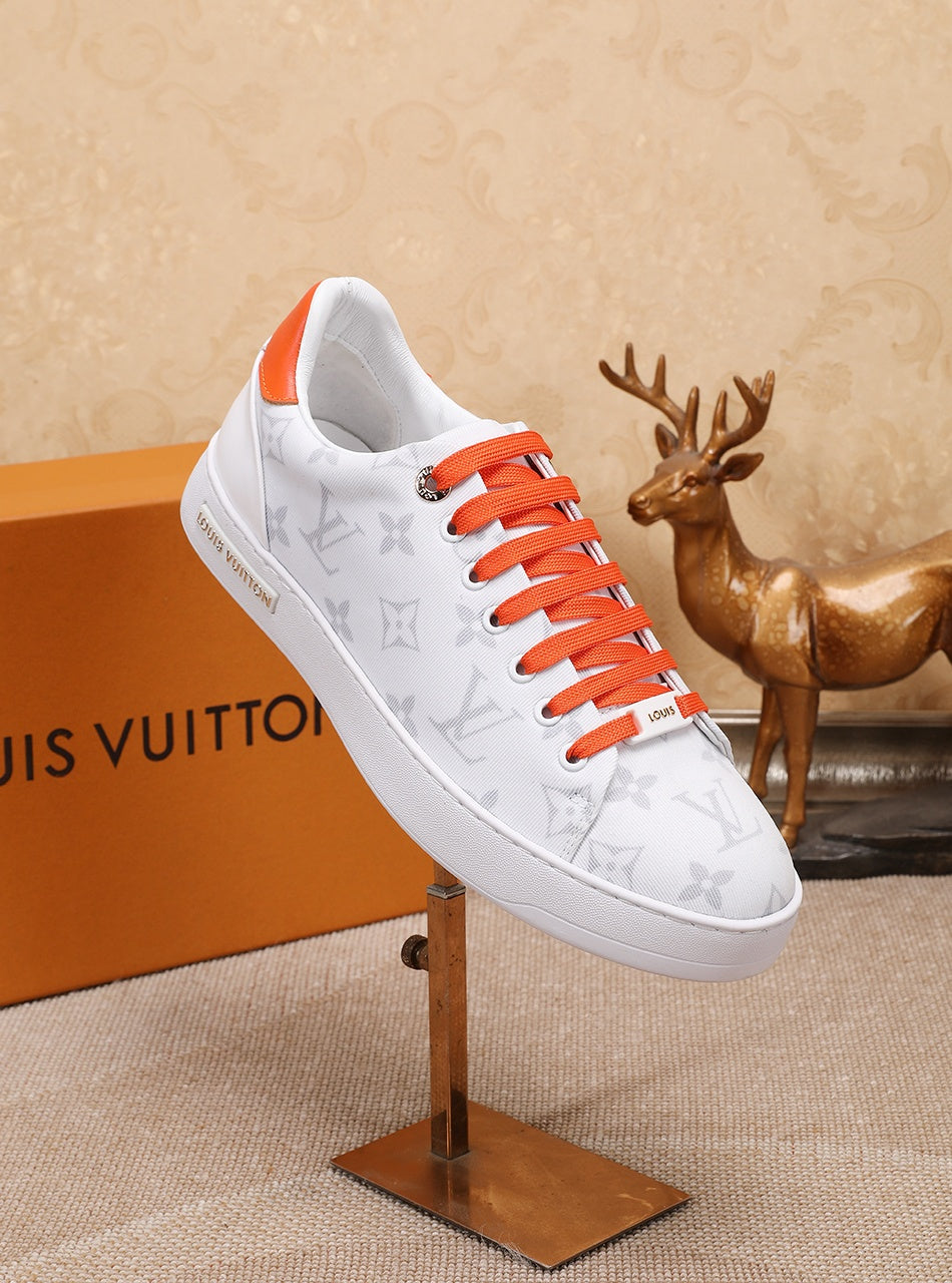 VO - LUV Time Out Orange And White Sneaker