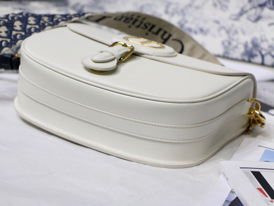 DI Large Bobby Bag White For Women 10.5in/27cm CD M9320UMOB_M941