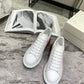 Alexander McQueen Oversized Sneaker White/Brown For Men