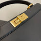 FI Peekaboo ISeeU Petite Black Small Bag For Woman 20cm/8in