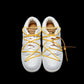 VO -OW x Dunk (NO.39) yellow shoelace brown buckle