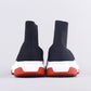 VO - Bla Socks And Shoes Black And White Red Sneaker