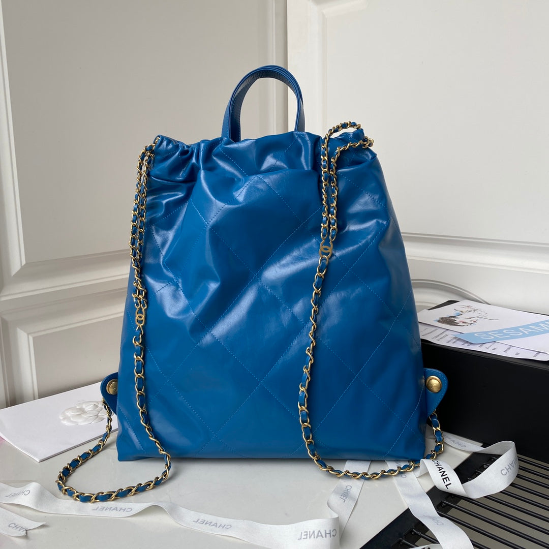 CHL Backpack Blue Large Bag For Women 51cm/20in