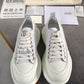 Alexander McQueen Tread Slick Lace Up Cotton White For Men 604257W4MV29000