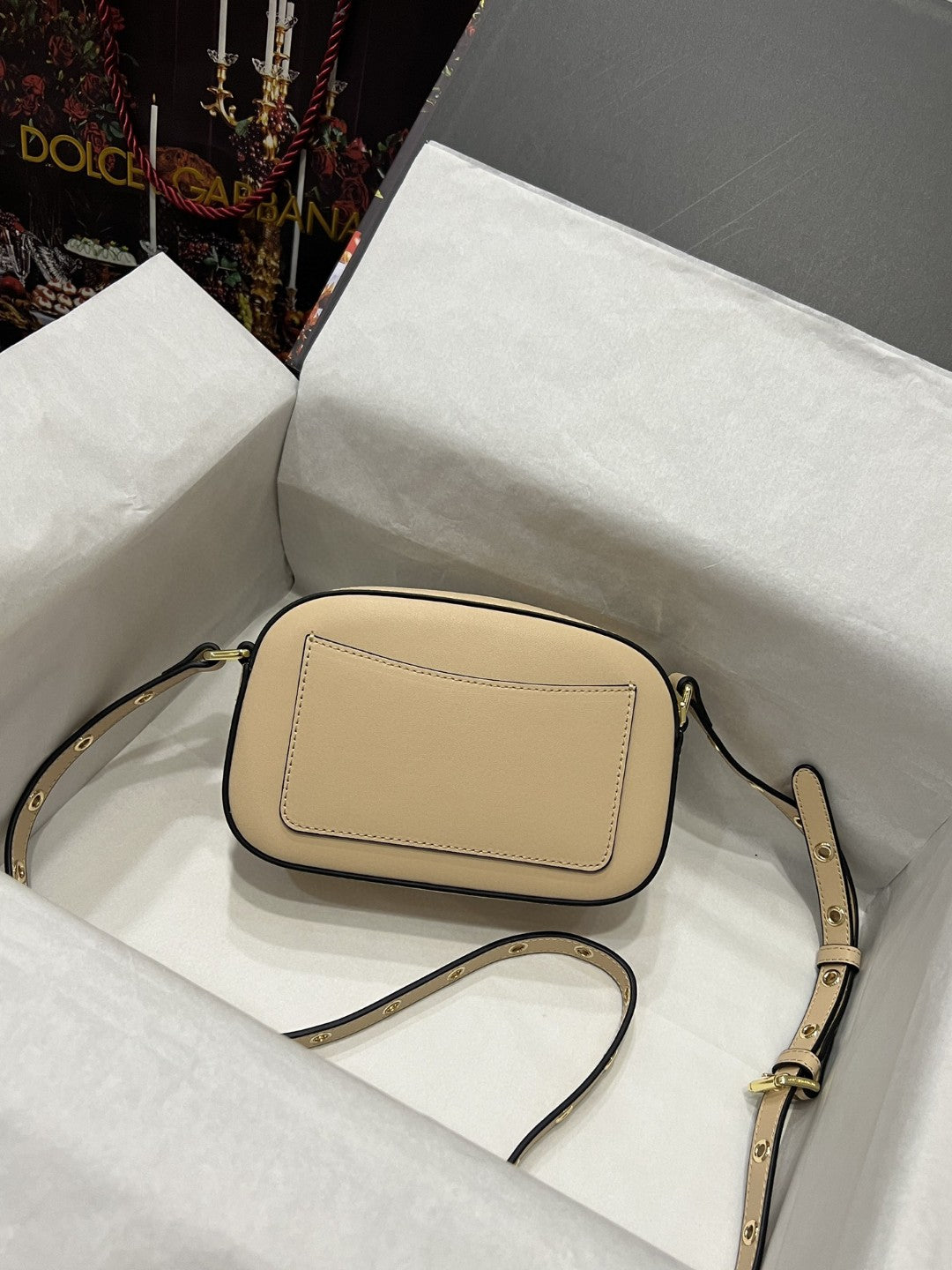 DG Crossbody 3.5 Bag Beige For Women 7.5in/19cm DG BB7095AW57680404