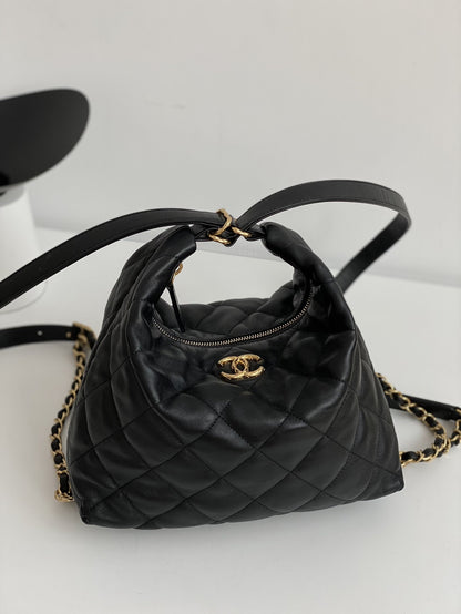 ChanelMaxi Hobo Bag Black For Women, Women&#8217;s Bags 13.7in/35cm AS3488 B08857 94305