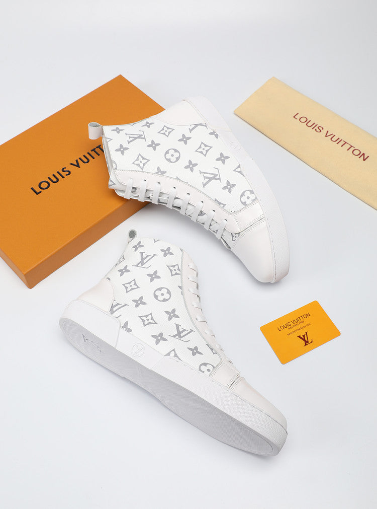 VO - LUV High CEnogram White Boot Sneaker