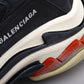 VO - Bla Triple S Black and Red Sneaker