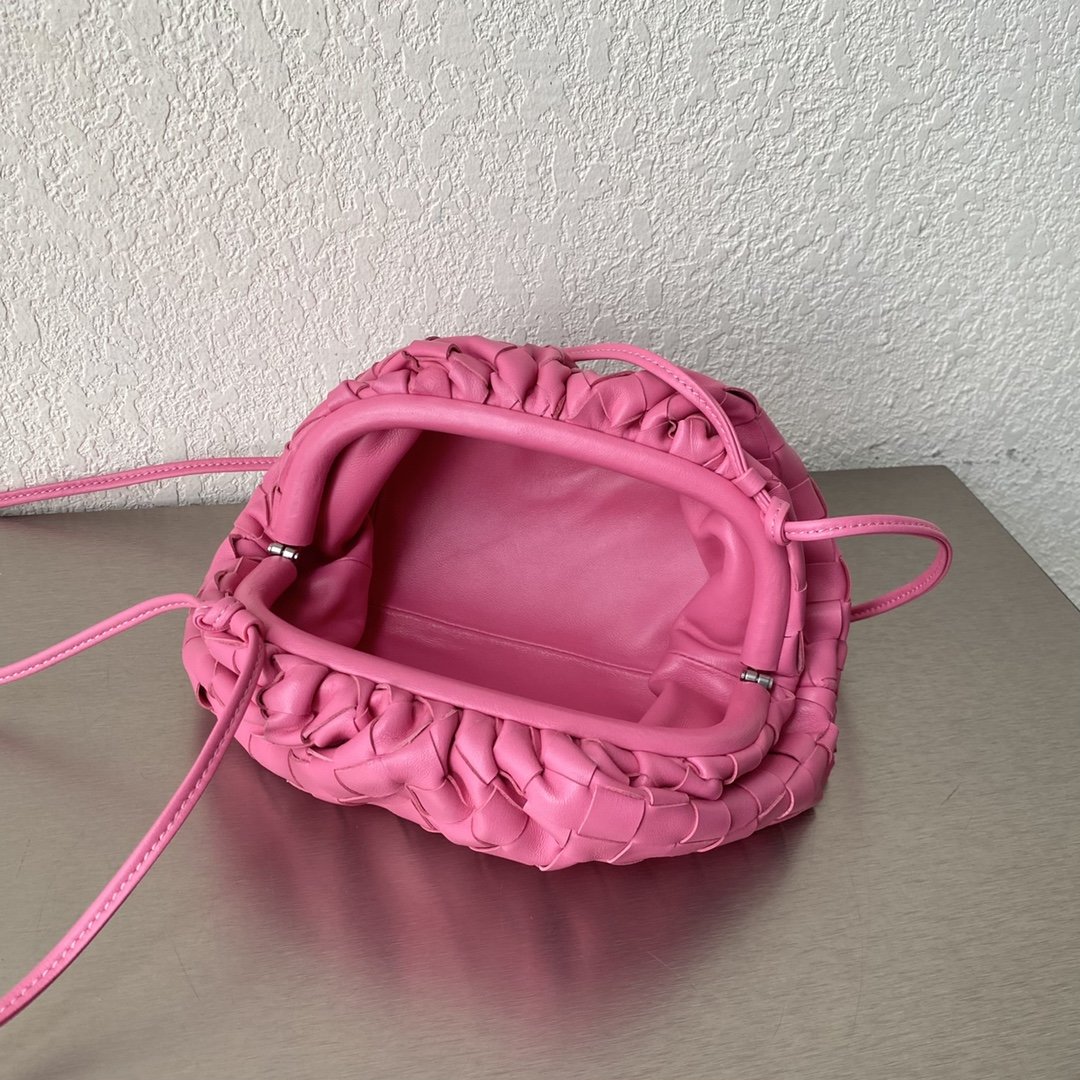 BV Mini Pouch Pink, For Women, Bags 8.6in/22cm