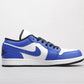 VO - AJ1 white blue lightning