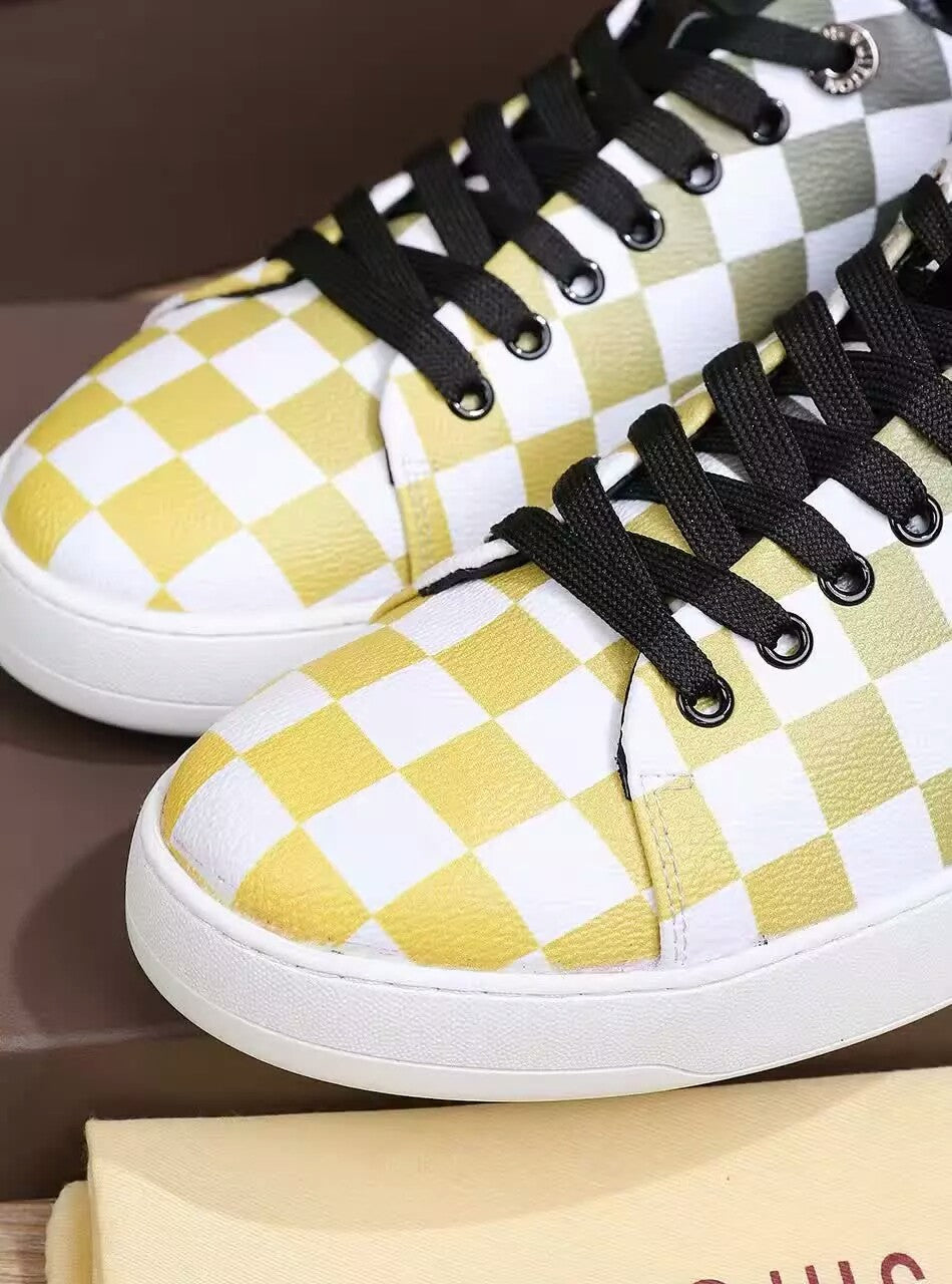 VO - LUV Black And Yellow Sneaker