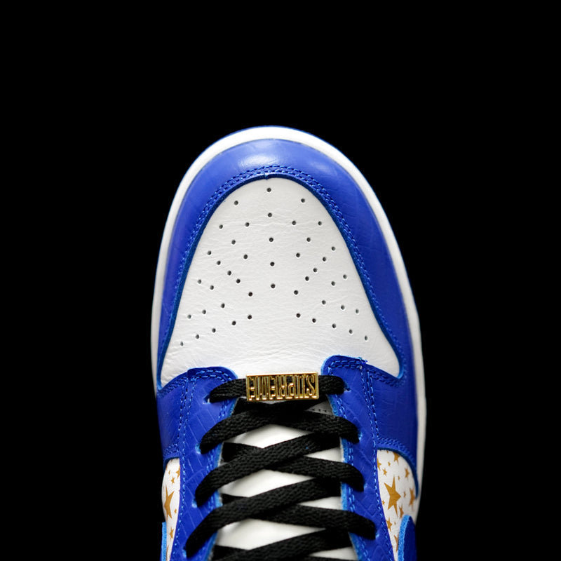 VO -SUP x DUNK White Blue Gold