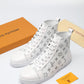 VO - LUV High CEnogram White Boot Sneaker