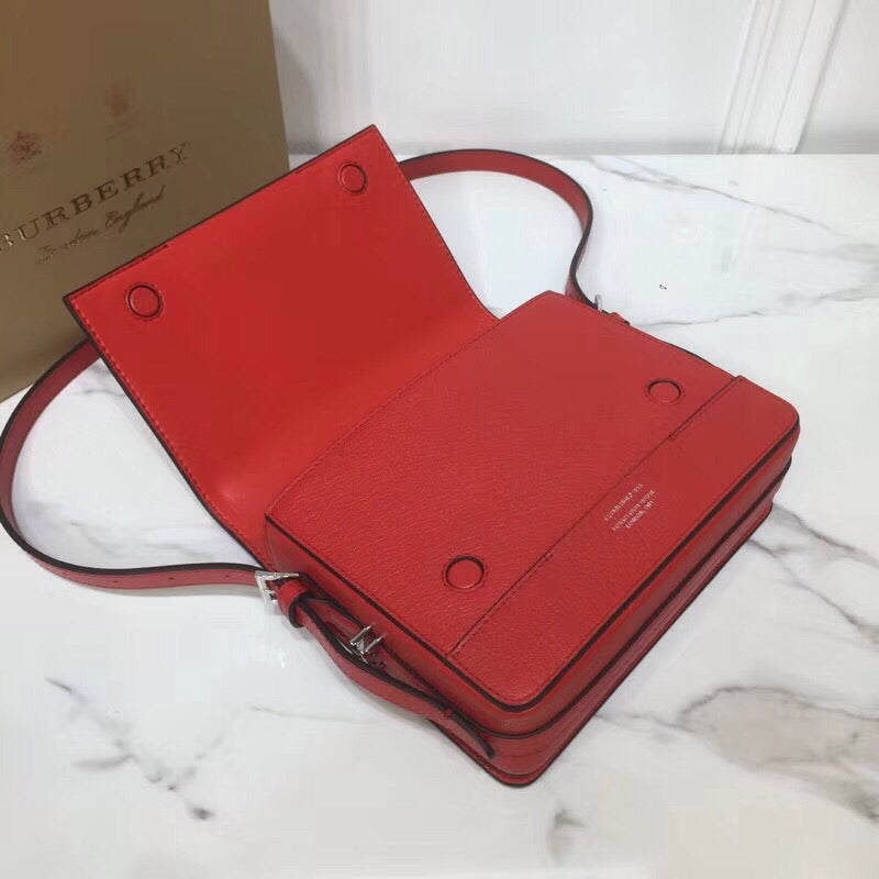 BB Grace Flap Bag Small Red For Women, Bags 7.5in/19cm