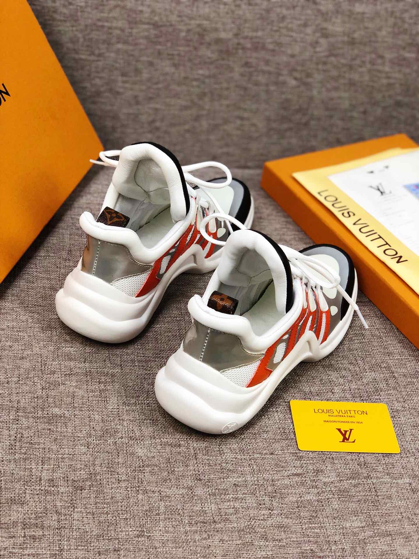 VO - LUV Archlight White Black Orange Sneaker