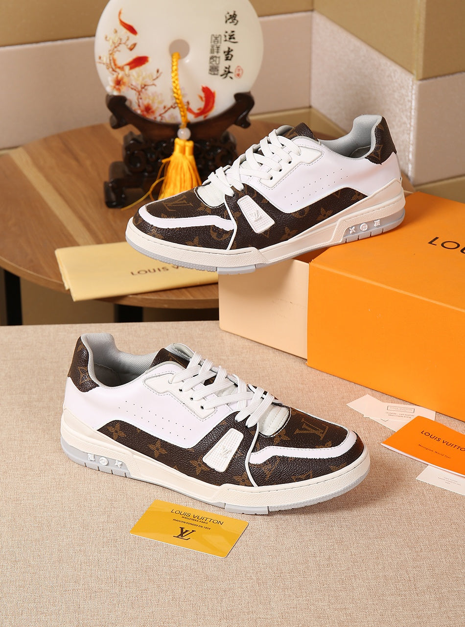 VO - LUV Brown White Sneaker