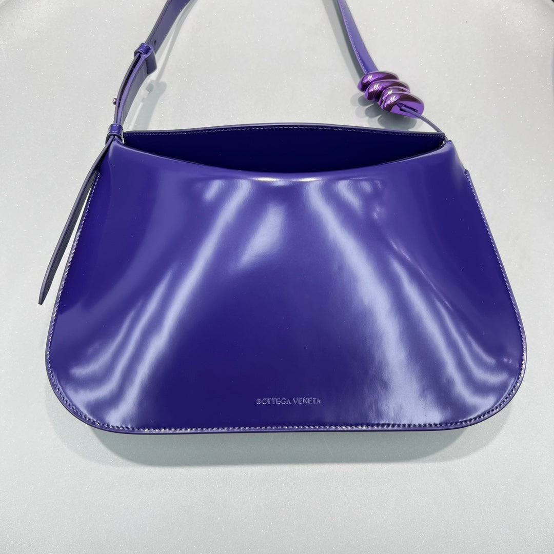 BV Flap Bag Violet, For Women, Bags 12.4in/31.5cm