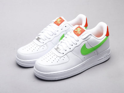 VO - AF1 White powder green low top