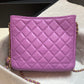 ChanelHobo Handbag Purple Bag For Women 16cm/6in