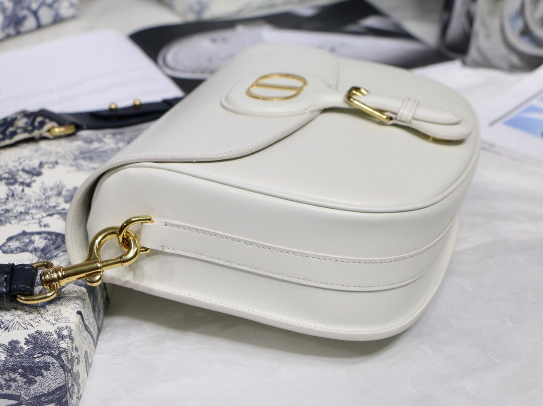 DI Large Bobby Bag White For Women 10.5in/27cm CD M9320UMOB_M941