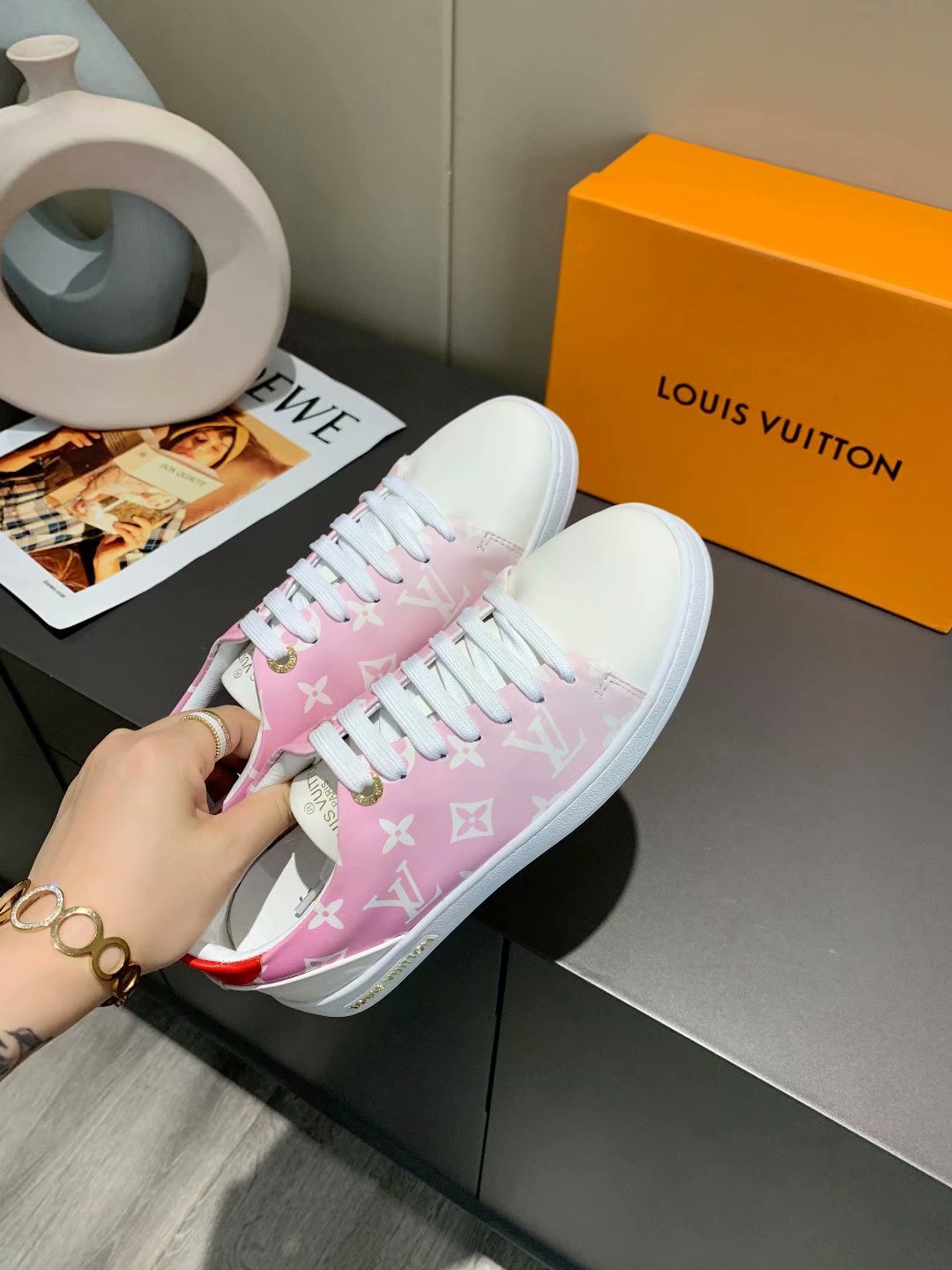 VO - LUV Time Out Orange White Sneaker