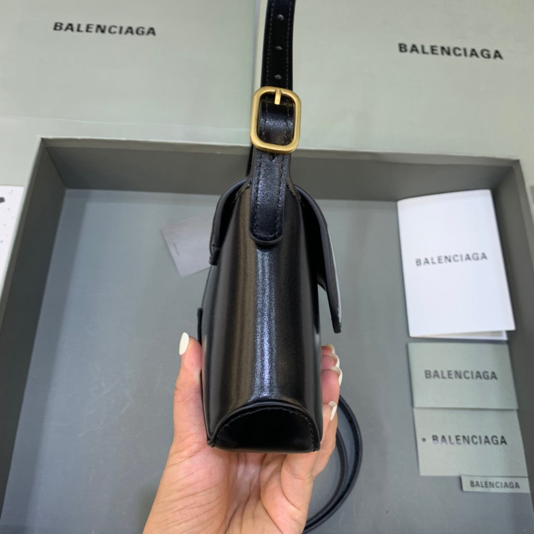 Balen XX Small Flap Bag Box Black, For Women,  Bags 10.6in/27cm 695645210961000